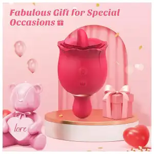 Consolador rosado (flor) miniatura 3